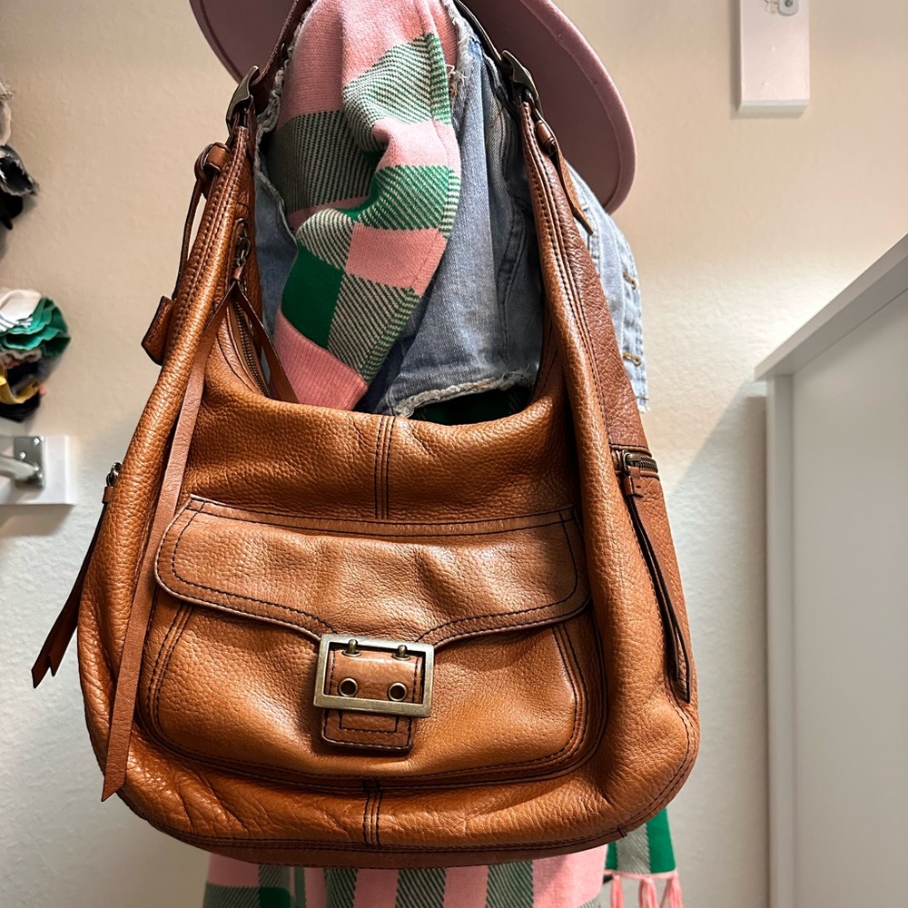 Vintage Banana Republic Leather Bag